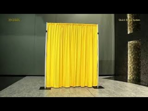 Тюхлер Система быстрого занавеса Quick drape system QDS TUCHLER - YouTube