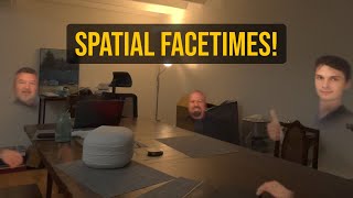 SpaceTime Meetups – Try Spatial Persona FaceTime on Apple Vision Pro today!