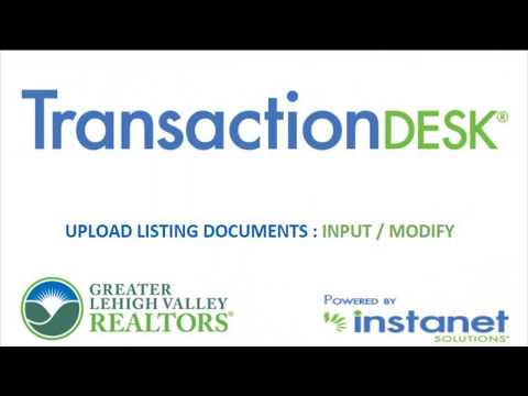 How to: Upload Documents Using TransactionDesk