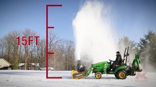 MK Martin - Self Powered Snow Thrower by MKMartinEnterprise 6,474 views 3 years ago 1 minute, 38 seconds