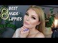 My 8 Most Favorite Nude Lipsticks