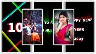 Happy New Year 2024 Video Editing | New Year Status Kaise Banaye | Vn Video Editor |New Year Status. screenshot 5