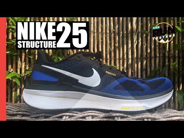 Nike Zoom Structure 25 First Run Review: The more stable Vomero? - YouTube