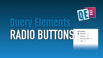 Radio buttons filter - Query Elements
