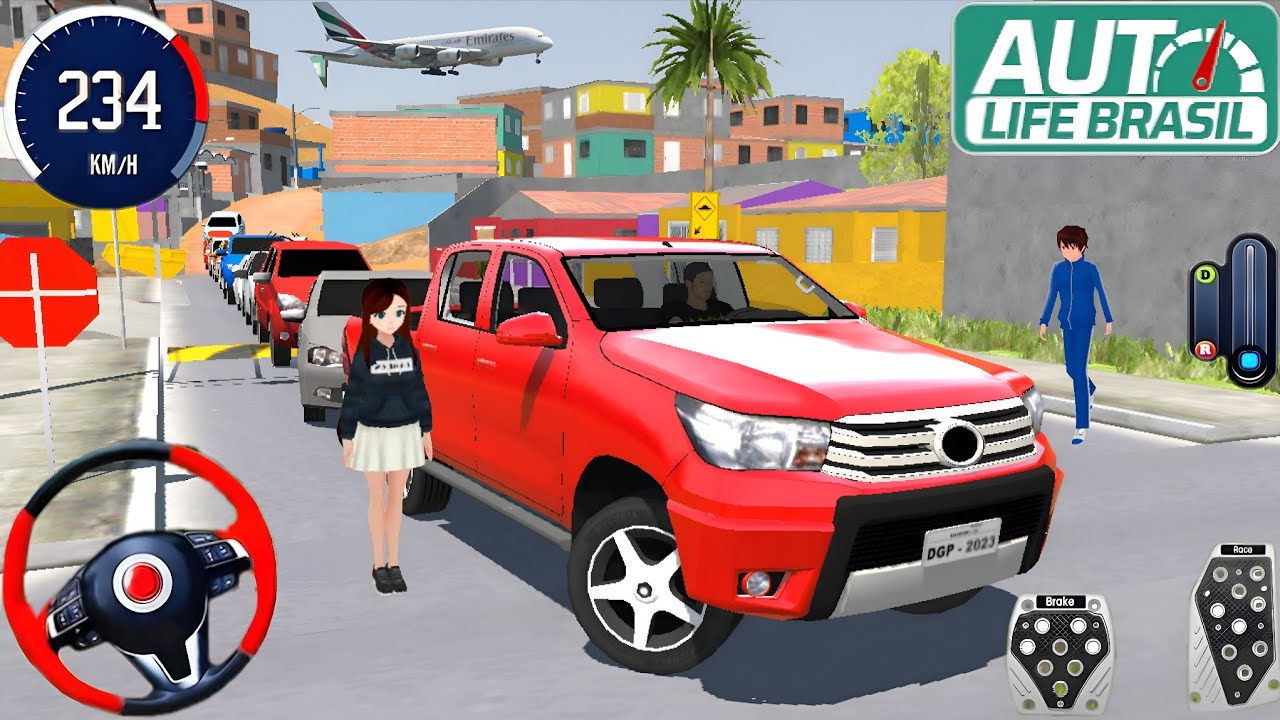 Auto Life 🎮VW Amarok Pikap Sürüş Simülatör Araba Oyunu-Auto Life Brasil 2026 ...