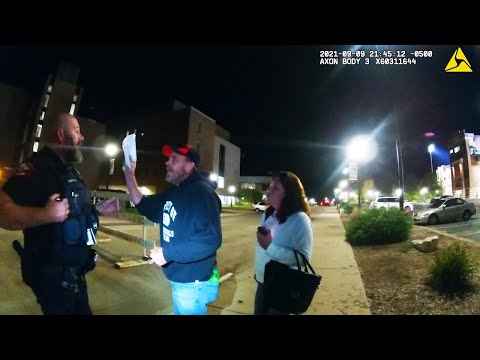 A Very Tense Interaction Between Officers and a Man