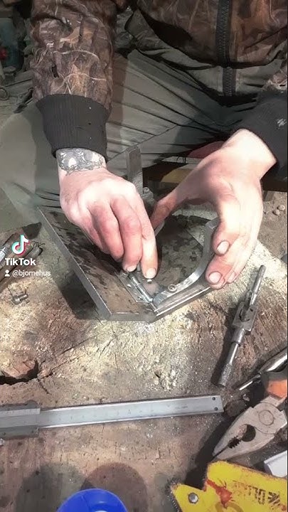 устройство для спусков ножа. - YouTube