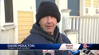 Postal worker finds shoeless boy, 3, wandering alone