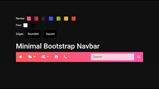 create website header with bootstrap