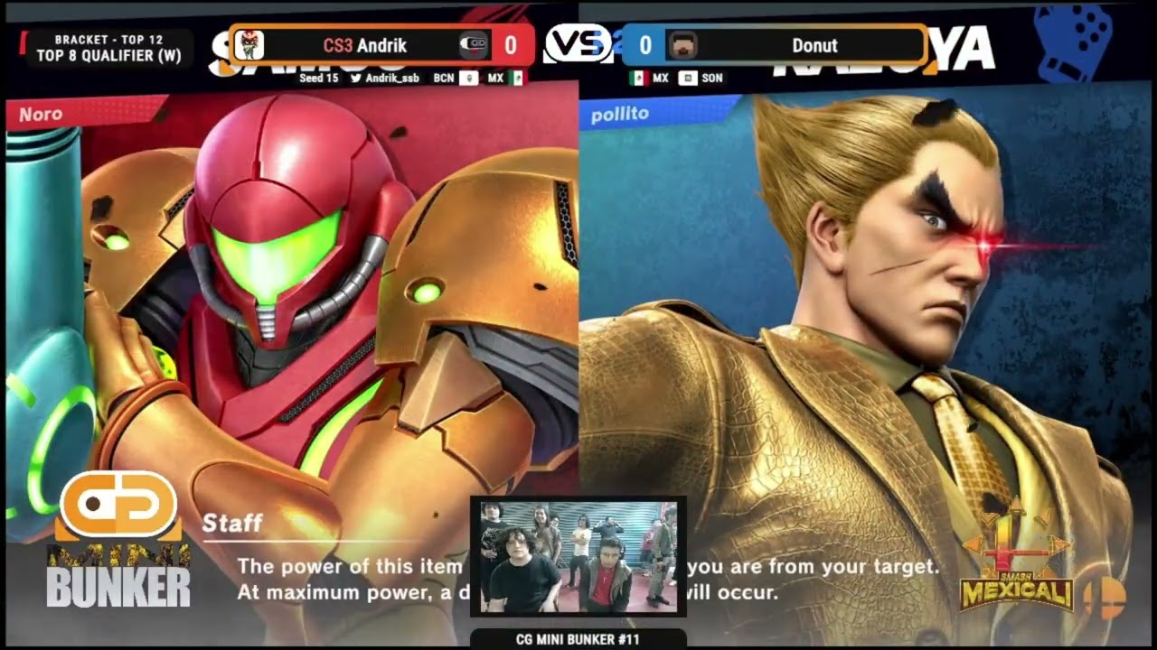 CG mini Bunker #11 - Singles Bracket - Winners Quarter-Final - Noro vs Gallito