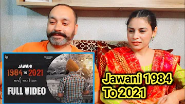 Jawani 1984 To 2021 | Video Song | Ravinder Grewal | Latest Punjabi Song 2021 | Tedi Pag Records