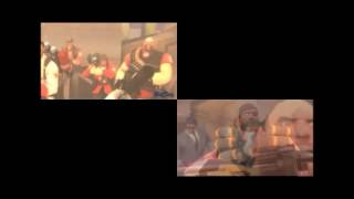 Meet the BLU and RED Demomen