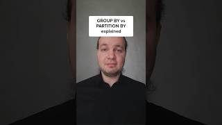 GROUP BY vs PARTITION BY explained #shorts #sql #datacleaning
