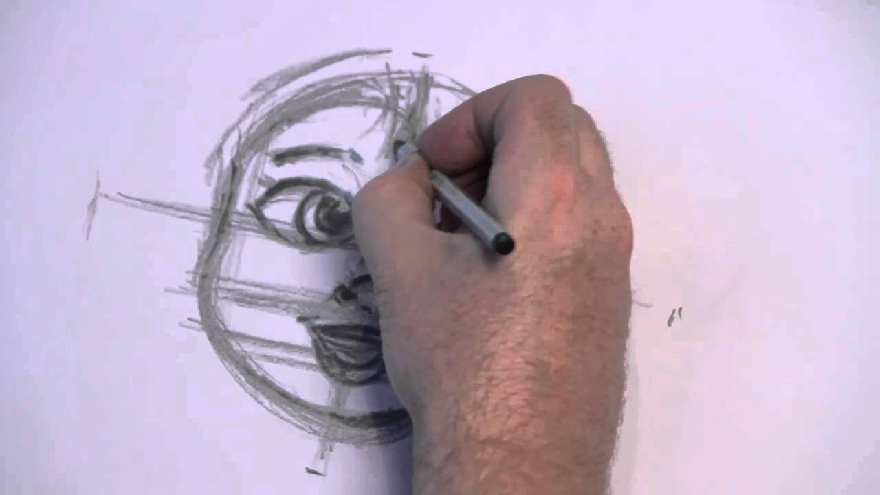 Learn How to Draw a Young Girl's Face Part 2 of 5 - YouTube
