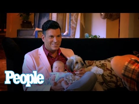 David Tutera Shows Off Beautiful Baby Cielo - YouTube