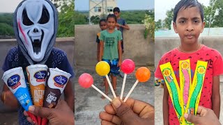 Kinder Joy vanilla ice cream gems candy lollipop chupa chups kit Kat chocolate balloons 