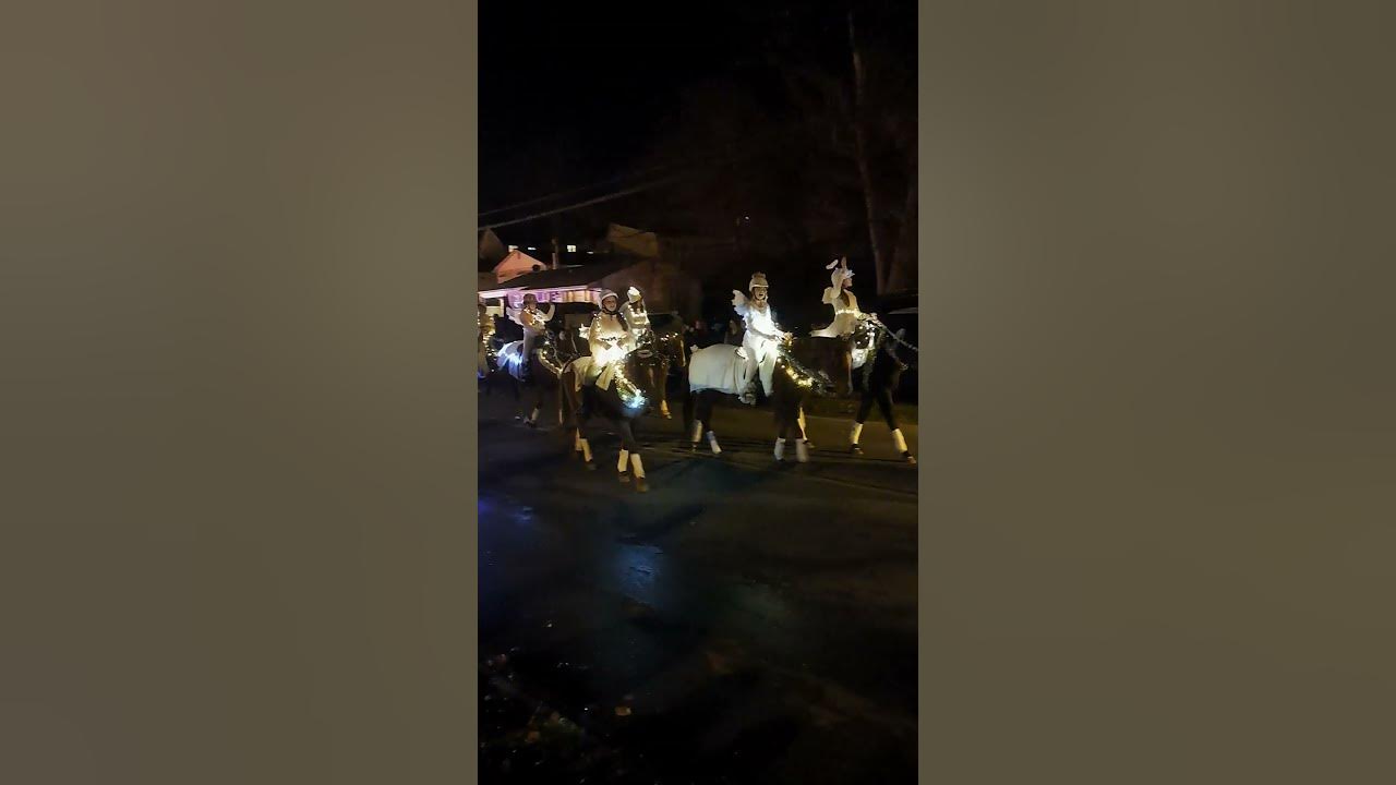 Christmas Parade in Jonesborough Tennessee christmas parade horses