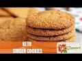 Keto Ginger Cookies | Gluten-free ginger snaps