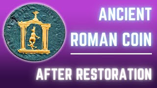 Rare Roman Relic Found * Best result Coin Cleaning Process @Rusty_Artifacts_Restoration