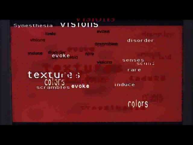 Synesthesia Trailer (2005)