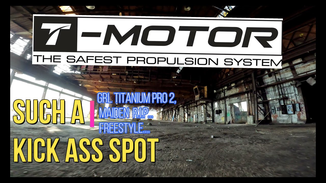 (5"GRL TitaniumPro2 MAIDEN FLIGHT) The Factory my "Secret Bando!" 