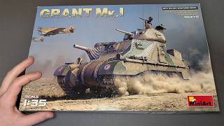 Miniart M3 Grant Mk.1 With Al Alamein Camo Highly Detailed Kit In 135