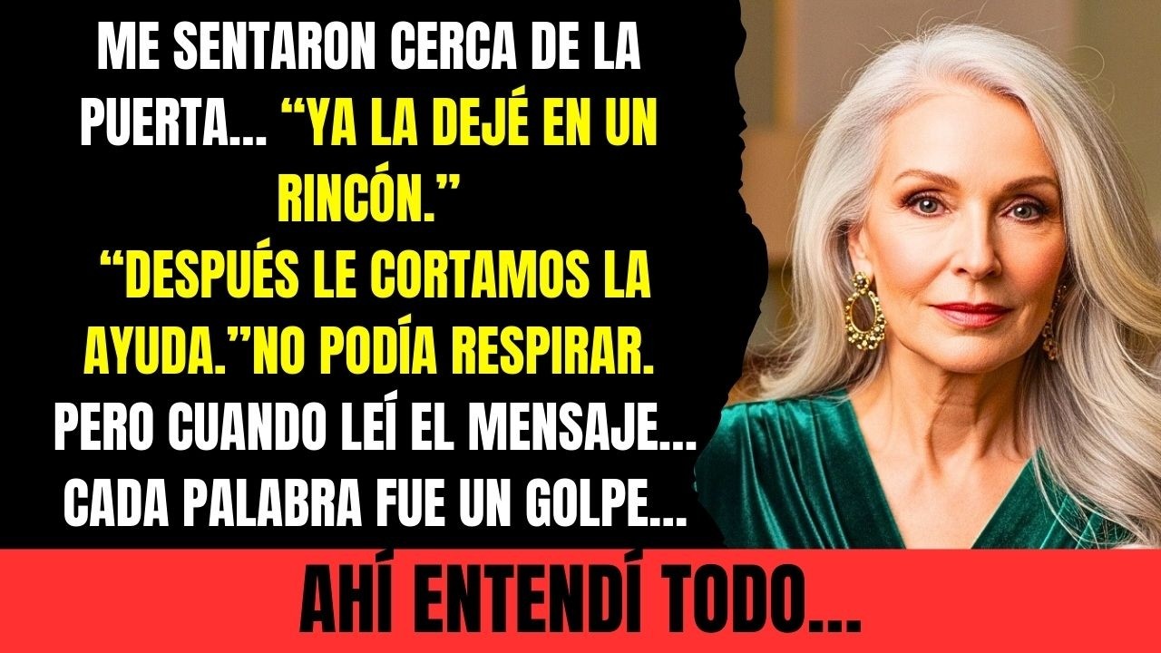 Mi hijo me ignoró en su propia boda… pero un mensaje en su celular destruyó la mentira