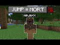 Minecraft mais si je Jump je meurt.. (ultra dur)