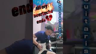 kz tandingan till my heartache ends - fingerstyle cover by soulful guitarist #shorts #youtubeshorts