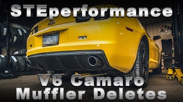 2010 Camaro V6 Muffler Delete