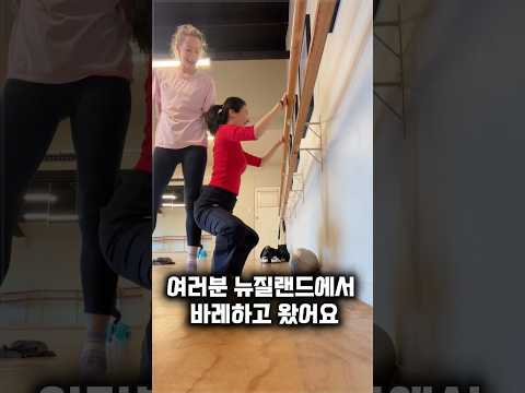 🔥요즘 핫한 바레|한국 강사가 뉴질랜드 바레를 가봤더니😂