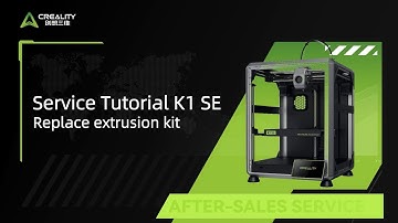 Service Tutorial K1 SE Replace extrusion kit