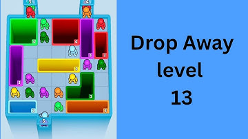 Drop Away level 13 Walkthrough Solution 