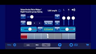 My TalaVadyam App Preview - Tuning Right- and Left- Heads to the Shruti of choice! screenshot 4