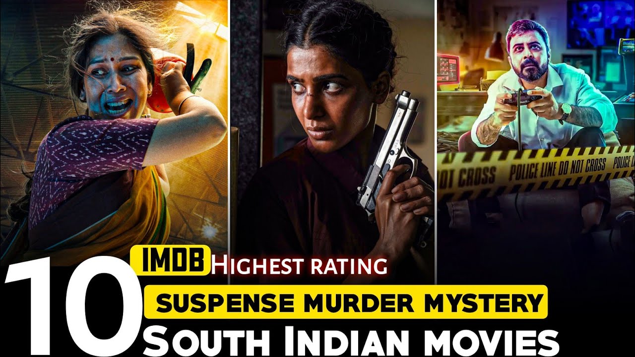 Top 10 south crime suspense thriller movies in hindi 2025