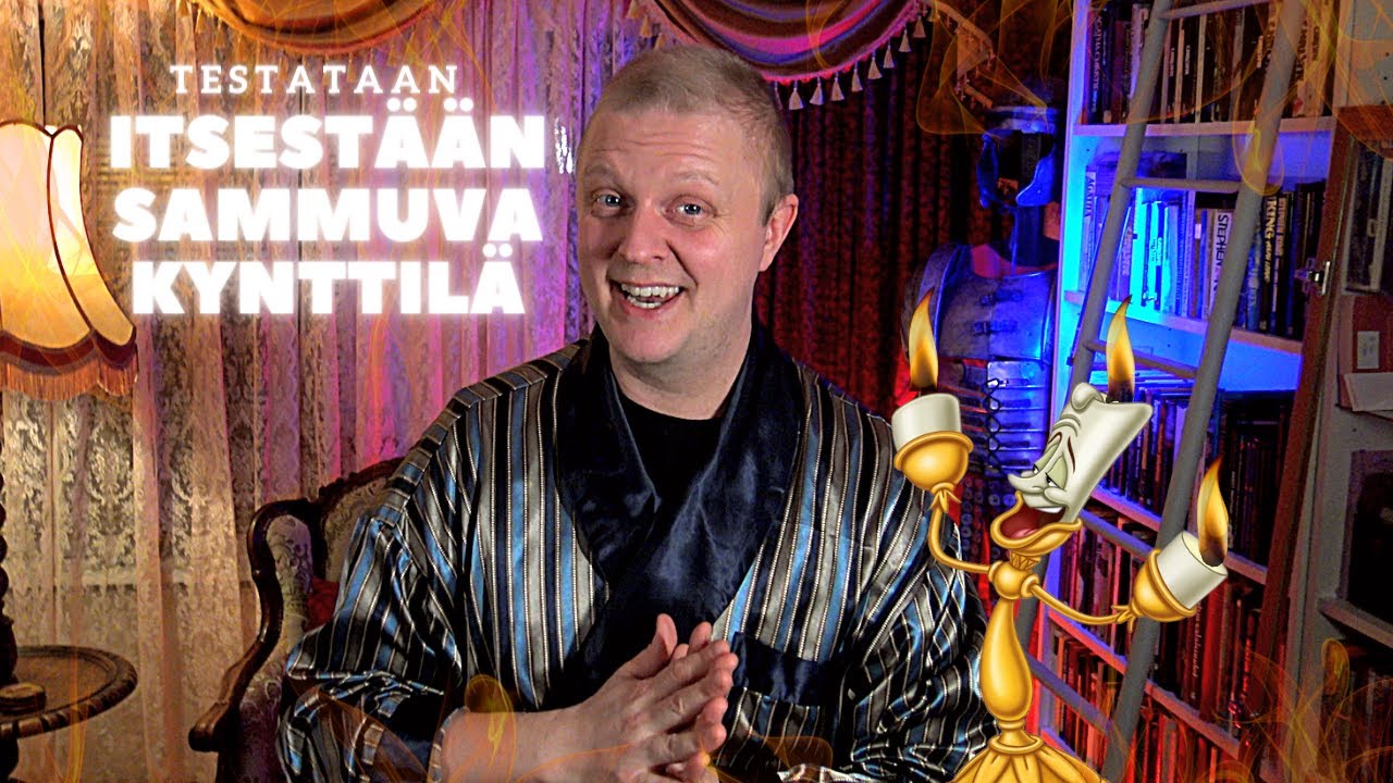 Testataan itsestään sammuva kynttilä