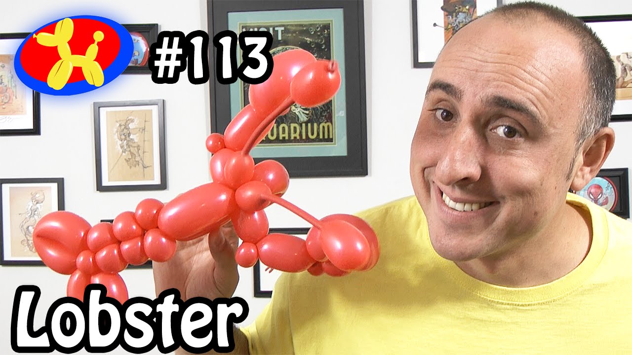 Lobster  - Balloon Animal Lessons #113