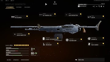 Best gun in Vanguard the Whitley: LMG best setup