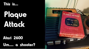 This is Plaque Attack for the Atari 2600