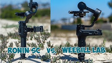 DJI Ronin SC vs. Zhiyun Weebill Lab Pro