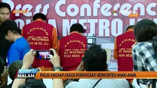 Pornografi Anak, Polisi Temukan 750 Ribu Konten