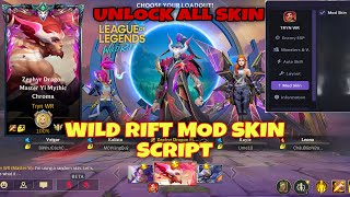 wild rift mod skin | wild rift map hack ios and android | esp | antiban 100%