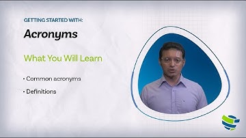 Getting Started With: Acronyms