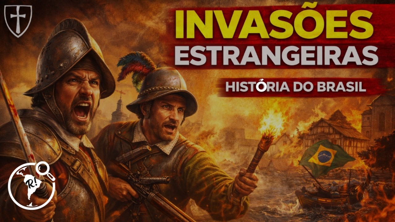 Por que França e Holanda tentaram ocupar o Brasil? | Invasões Estrangeiras