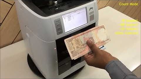 Top 2021 Heavy Duty Touch Bank Note Sorting Machine Godrej Gs3p SVA Technologies Call 9829381182