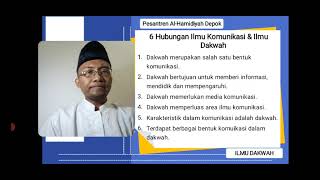 Pelajaran Ilmu Dakwah; Dakwah & Komunikasi