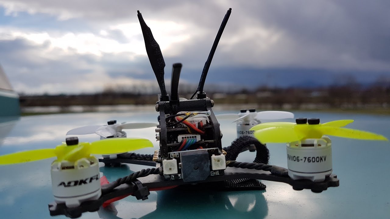 FLYFOX  range check - HOBBYCOOL - 110mm, 3K CARBON FIBER, FPV RACING BNF DRONE Fly Fox