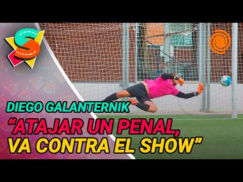 He was a professional soccer player and now rents himself out as a goalkeeper through an app!
