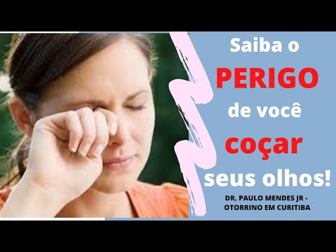 Você tem coceira nos olhos? Veja o perigo de ter a alergia nos olhos e ficar coçando.