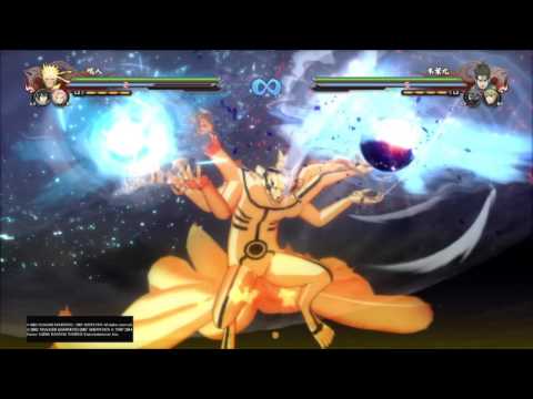【德洛】鳴人六道仙人模式奧義 《火影忍者疾風傳 終極風暴4》